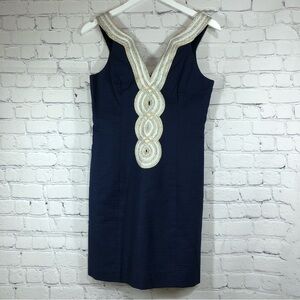 Lilly Pulitzer midi dress in blue